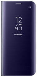 Pouzdro na mobil flipové Samsung Clear View pro Galaxy S8+ (EF-ZG955C) - fialové