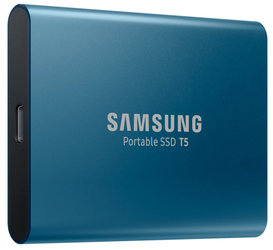 SSD externí Samsung T5 250GB - modrý