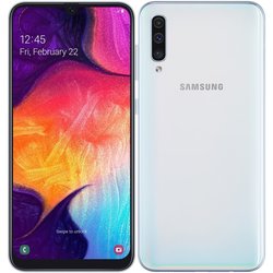 Mobilní telefon Samsung Galaxy A50 Dual SIM - bílý