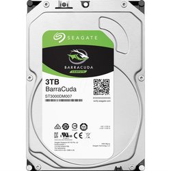 HDD 3,5" Seagate Barracuda 3TB SATA III, 5400 ot/min, 256MB cache
