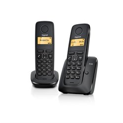 Domácí telefon Siemens Gigaset A120 duo - černý