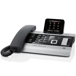 Domácí telefon Siemens Gigaset DX800A - černý/titanium