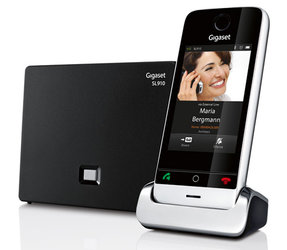 Domácí telefon Siemens Gigaset SL910 - černý