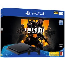 Herní konzole Sony PlayStation 4 Slim 1TB + Call of Duty: Black Ops 4 - černá