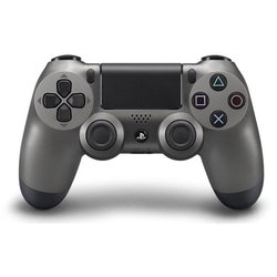 Gamepad Sony Dual Shock 4 pro PS4 v2 - metalicky černá