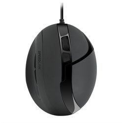 Myš Speed Link Obsidia, ergonomická / optická / 5 tlačítek / 3200dpi - černá