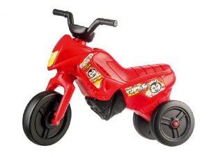 Odrážedlo Enduro Yupee červené malé plast výška sedadla 26cm nosnost do 25kg od