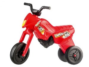 Odrážedlo Enduro Yupee červené velké plast výška sedadla 31cm nosnost do 25kg od