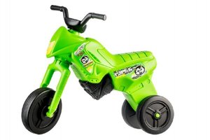 Odrážedlo Enduro Yupee zelené velké plast výška sedadla 31cm nosnost do 25kg 12m