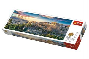 Puzzle Acropolis, Atény panorama 500 dílků 66x23,7cm v krabici 40x13x4cm