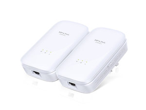 Síťový rozvod LAN po 230V TP-Link TL-PA8010KIT + IP TV na 1 měsíc ZDARMA 1200 Mb/s, neprůchozí