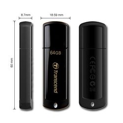 Flash USB Transcend JetFlash 350 16GB USB 2.0 - černý