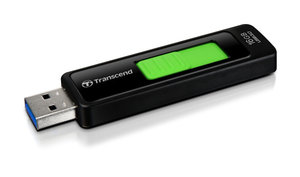Flash USB Transcend JetFlash 760 16 GB USB 3.0 - černý/zelený
