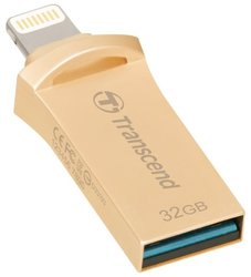 Flash USB Transcend JetDrive Go 500 32GB USB 3.1 - zlatý