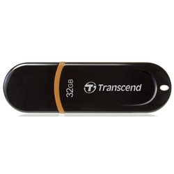 Flash USB Transcend JetFlash 300 32GB USB 2.0 - černý/oranžový