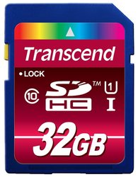 Paměťová karta Transcend SDHC 32GB UHS-I U1 (90MB/s)
