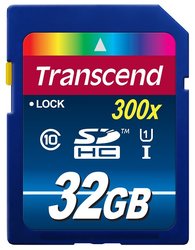 Paměťová karta Transcend SDHC Premium 32GB UHS-I U1 (45MB/s)
