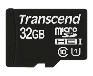 Paměťová karta Transcend MicroSDHC Premium 32GB UHS-I U1 (45MB/s)