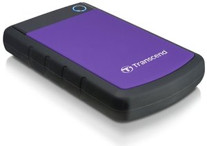 HDD ext. 2,5" Transcend StoreJet 25H3P 3TB - černý/fialový