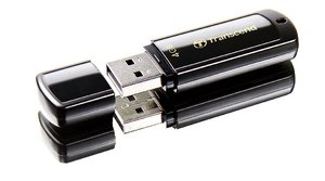 Flash USB Transcend JetFlash 350 4GB USB 2.0 - černý