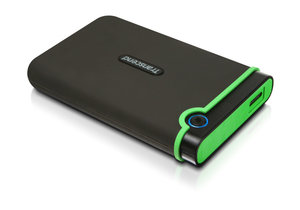 HDD ext. 2,5" Transcend StoreJet 25M3 500GB - šedý/zelený