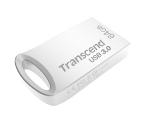 Flash USB Transcend JetFlash 710s 64GB USB 3.0 - stříbrný