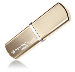 Flash USB Transcend JetFlash 820G 64GB USB 3.0 - zlatý