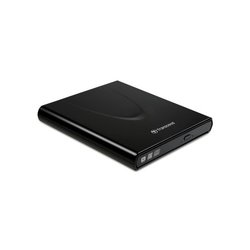 Optická externí mechanika CD/DVD Transcend SLIM Portable - černá