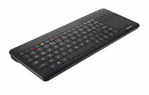 Klávesnice Trust Sento pro Samsung Smart TV, CZ/SK - černá