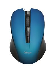 Myš Trust Mydo Silent Click / optická / 4 tlačítka / 1800dpi - modrá