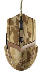 Myš Trust GXT Gaming 101D Gav - Desert camo / optická / 5 tlačítek / 4800dpi