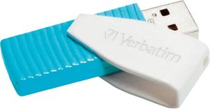 Flash USB Verbatim Store 'n' Go Swivel 8GB USB 2.0 - modrý