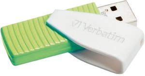 Flash USB Verbatim Store 'n' Go Swivel 32GB USB 2.0 - zelený