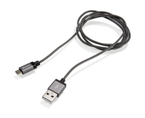 Kabel Verbatim MicroUSB, 1,2m - černý