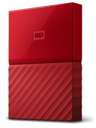 HDD ext. 2,5" Western Digital My Passport 1TB - červený