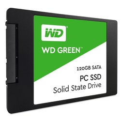 SSD Western Digital Green 2.5'', 120GB, SATA/600, 7mm, 3D NAND