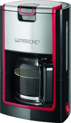 Clatronic KA3558 kávovar red/INOX, 8-10 šálků,