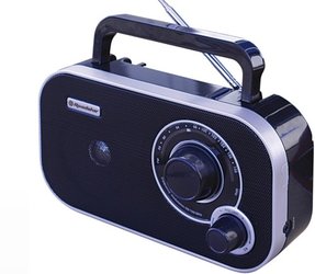 Roadstar TRA-2235/BK Přenos.radiopřij.FM,síť,bate