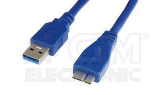 Propojovací kabel USB 3.0 A (M) / USB 3.0 Micro B (M), 3m VIGAN