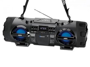 AEG SR4360 černé BT rádio CD/MP3