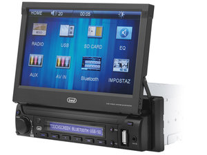 Trevi MDV 6350BT/BK Car 7" video SD-USB BT
