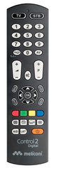 Meliconi 808036 BB Control 2 Digital Univerzální dálkové ovládání pro TV a tuner