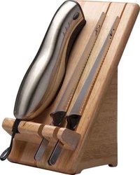 Gastroback 41600-Elektrický nůž se stojanem -2 druhy ostří,120W