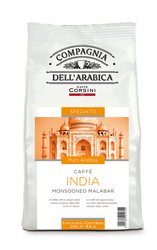 CAFFÉ CORSINI INDIA MONSOONED MALABAR kávová zrna 250g