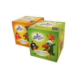 Kapesníčky Linteo Kids 80 ks 2vrstvé krabička