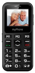 Mobilní telefon senior myPhone HALO MINI, černý