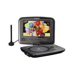 DVD přehrávač Hyundai PDP 913 UHDVBT, přenosný, HD DVBT, USB