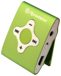 MP3 přehrávač Roadstar MP 425GR, zelený, 4 GB
