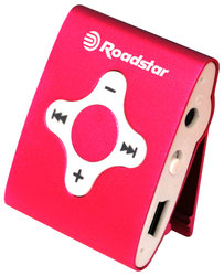 MP3 přehrávač Roadstar MP 425PK, růžový, 4 GB