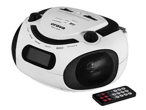 Přenosný USB/SD přehrávač s rádiem Orava RSU-04 W
